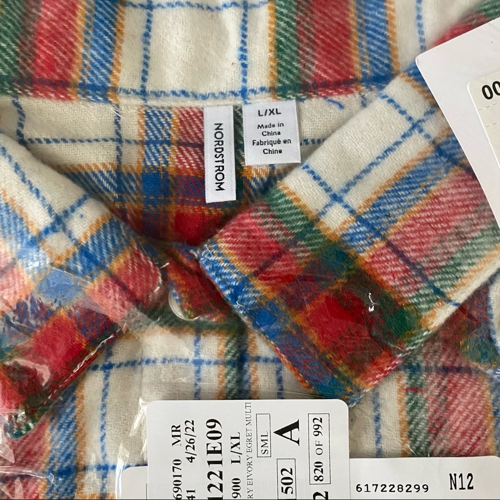 Pet Flannel Pajama Shirt NWT - Picture 11 of 11